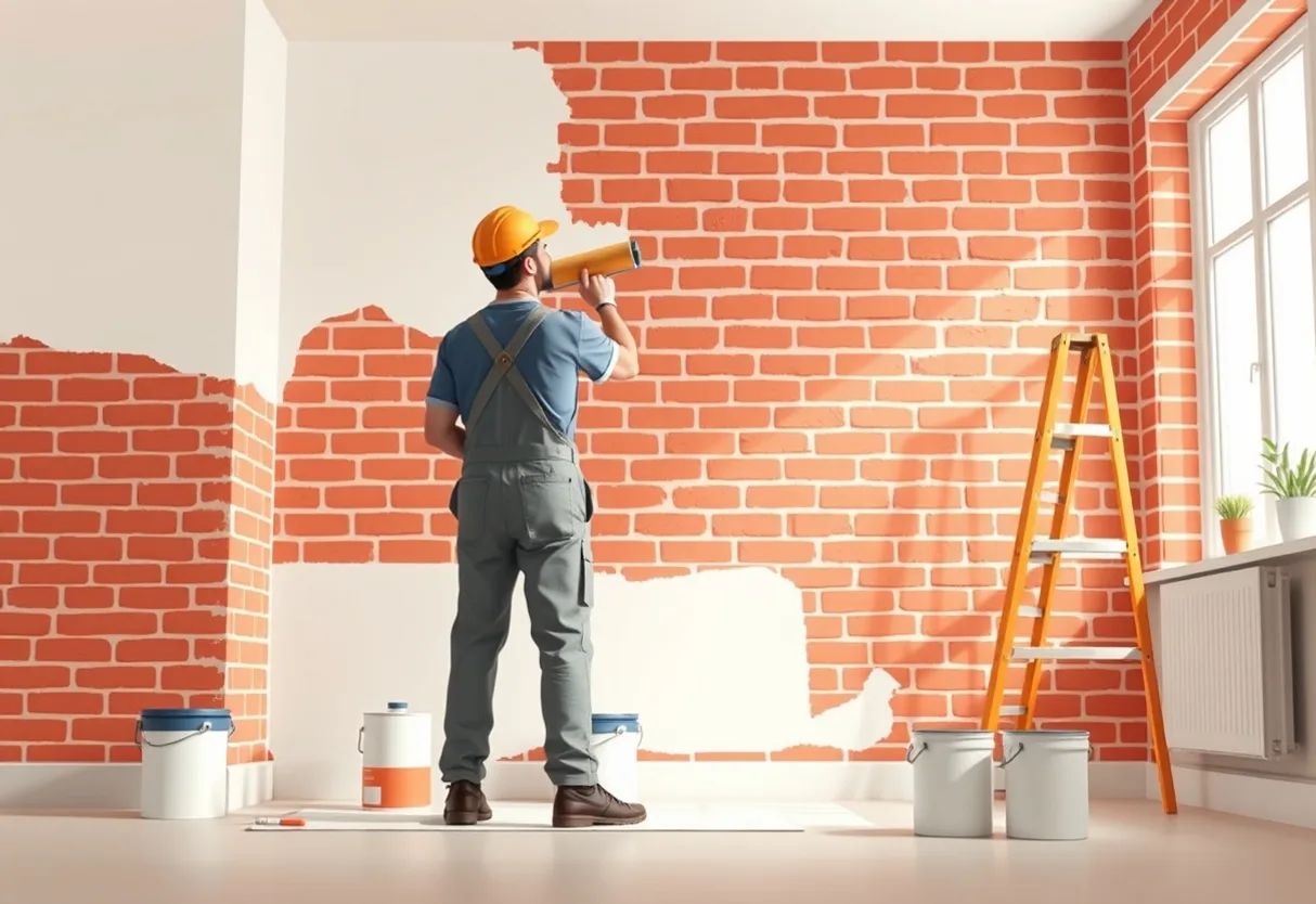 Peintre Marmande 47200 en intervention sur un chantier